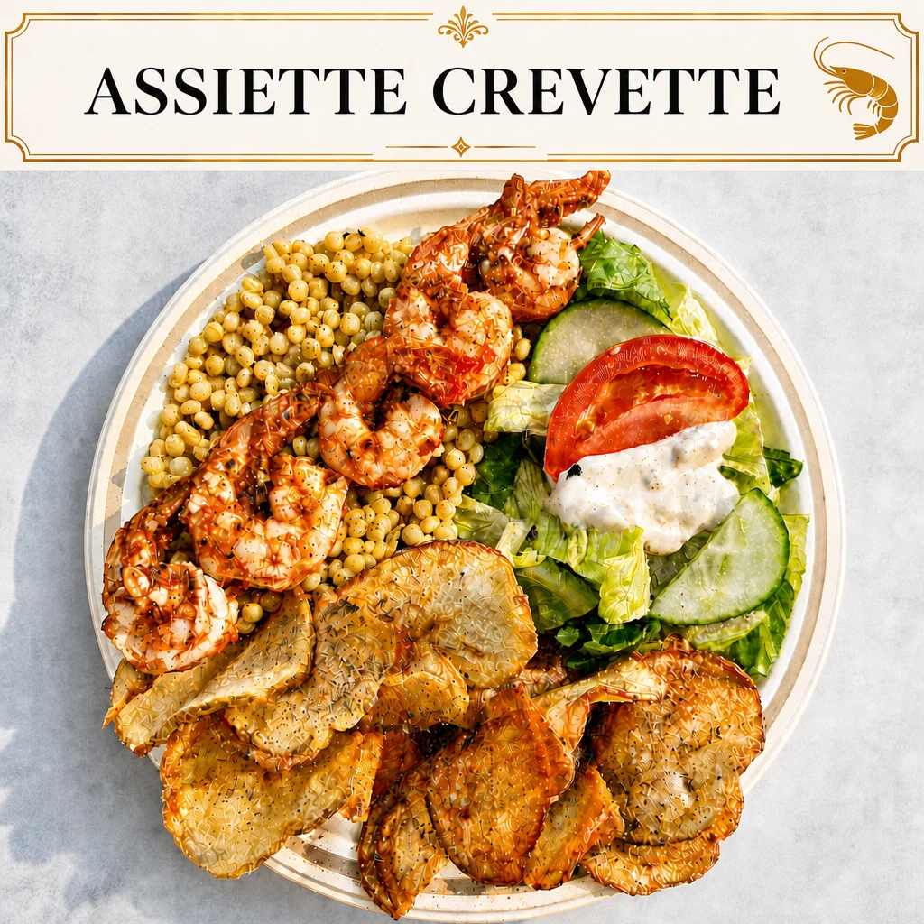 Assiette Crevette