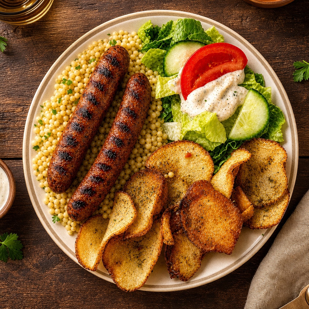 Assiette Merguez
